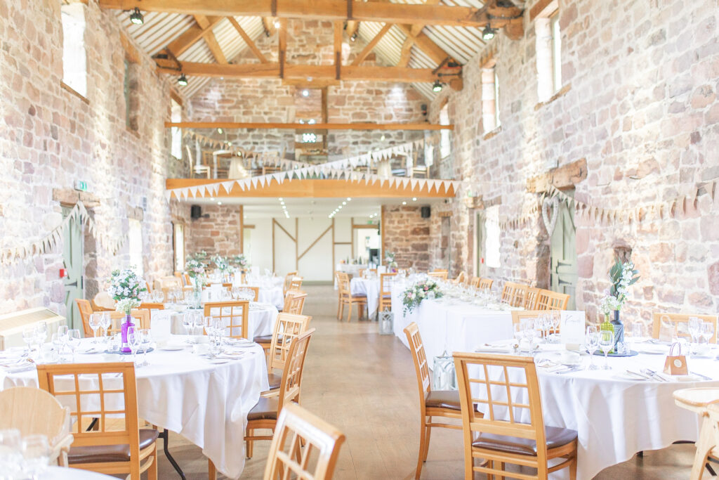 Beautiful, rustic wedding barn in Staffordshire.